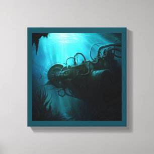 SF - 20,000 Leagues 3 Canvas Print