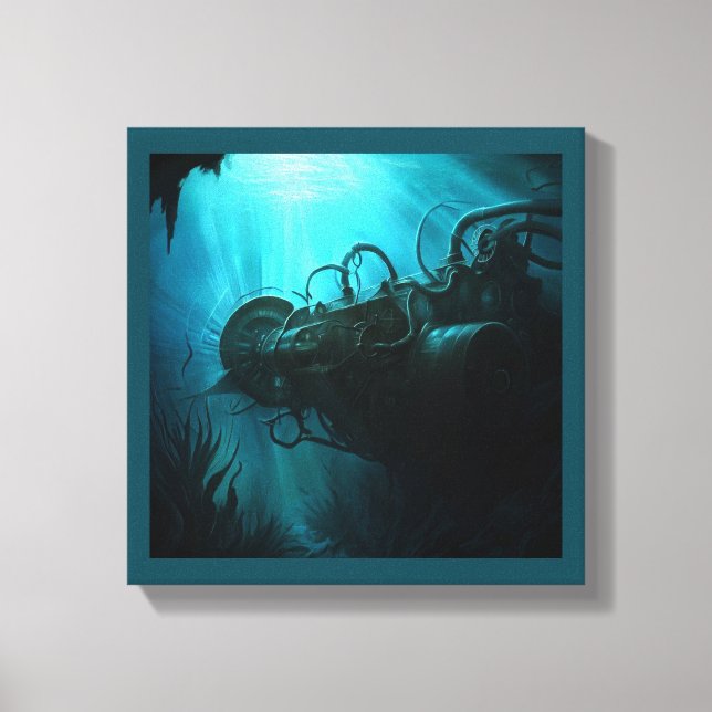 SF - 20,000 Leagues 3 Canvas Print (Front)