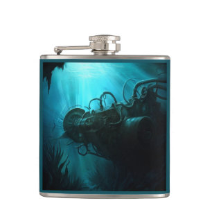 SF - 20,000 Leagues 3 Hip Flask