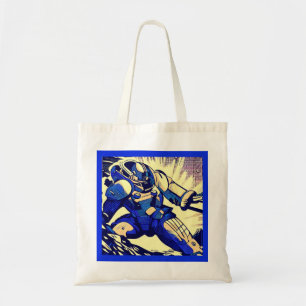 SF - Anime Hero Woodcut 4 Tote Bag