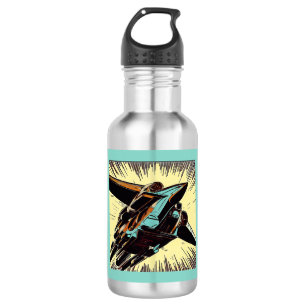 SF - Anime Starfighter Woodcut 3 532 Ml Water Bottle