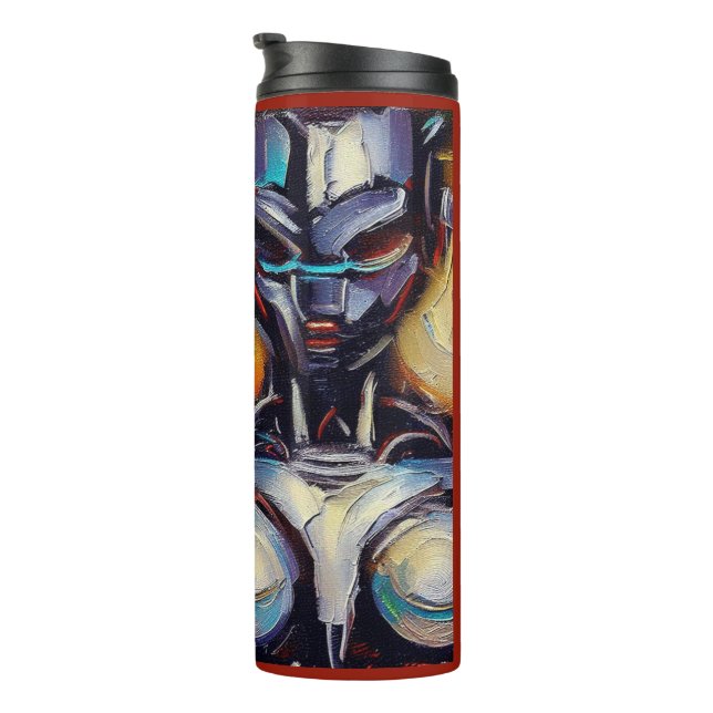 SF - Artificial Intelligence Hero 2 Thermal Tumbler (Rotated Right)