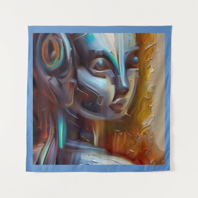 SF - Artificial Intelligence Hero 3 Tapestry (Front)