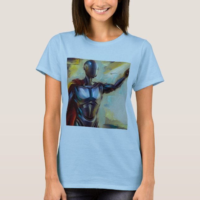 SF - Artificial Intelligence Hero 4 T-Shirt (Front)