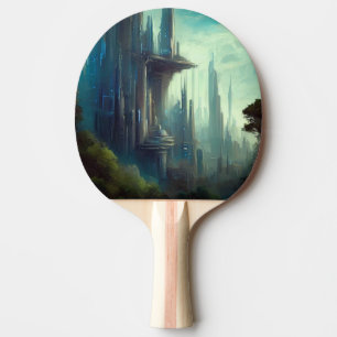 SF City Forest Planet (3) Ping Pong Paddle