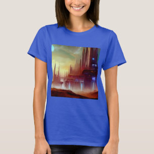 SF City On a Strange Planet 1 T-Shirt
