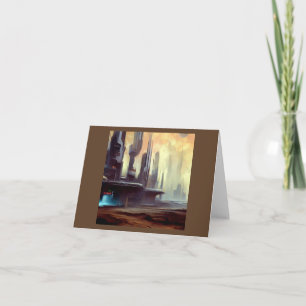 SF City On a Strange Planet 2 Card