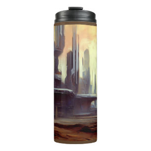 SF City On a Strange Planet 2 Thermal Tumbler