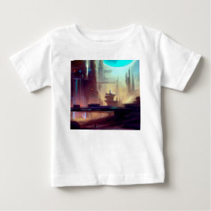SF City On a Strange Planet 3 Baby T-Shirt