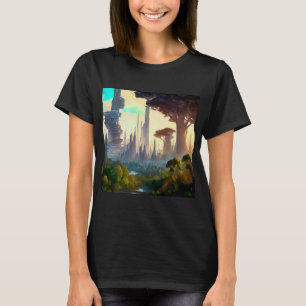 SF - City On Forest Planet 1 T-Shirt