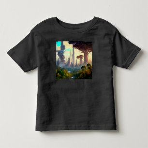 SF - City On Forest Planet 1 Toddler T-Shirt