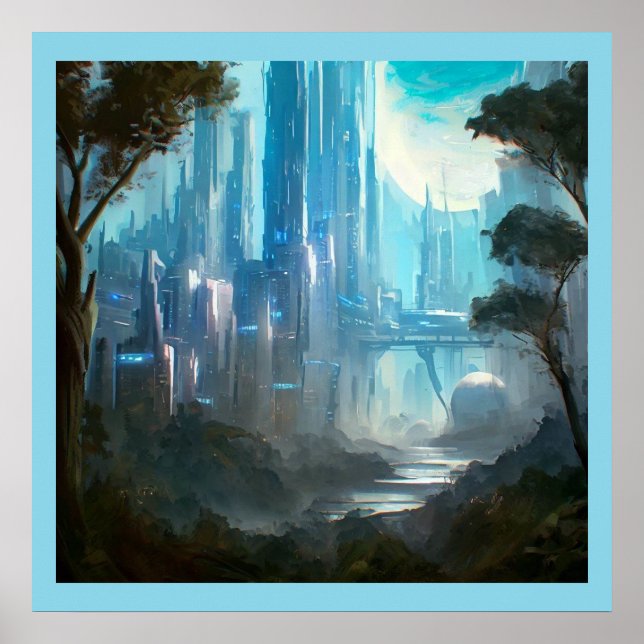 SF - City On Forest Planet 2 Poster (Front)