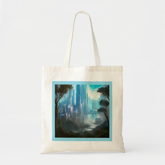 SF - City On Forest Planet 2 Tote Bag (Front)