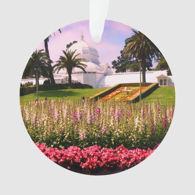 SF Conservatory of Flowers #4 Ornament (Front)