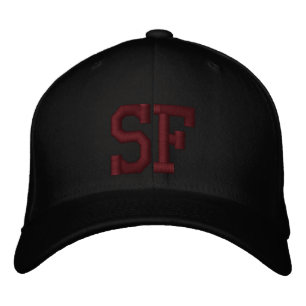 SF Custom Cap - Black and Red