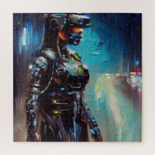 SF - Cyberpunk Hero (2) Jigsaw Puzzle