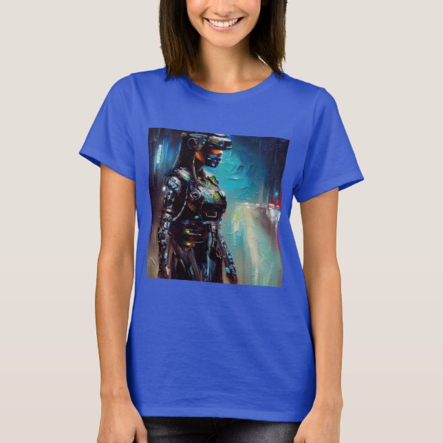 SF - Cyberpunk Hero 2 T-Shirt (Front)