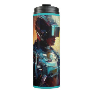 SF - Cyberpunk Hero 3 Thermal Tumbler