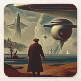 SF Danish Masters 1 Square Paper Coaster