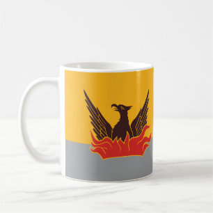 SF Fog & Gold Flag Coffee Mug - Gold Top
