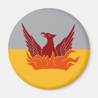 SF Fog & Gold Flag Magnet