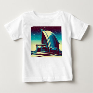 SF Futuristic Church 1 Baby T-Shirt
