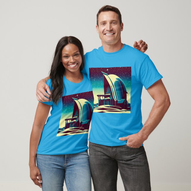SF Futuristic Church 1 T-Shirt (Unisex)