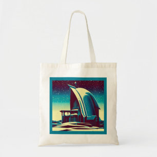SF Futuristic Church 1 Tote Bag