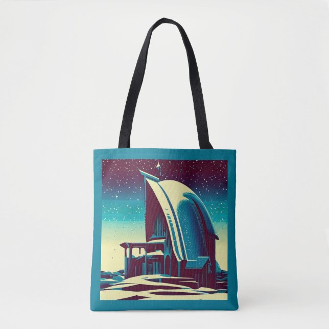 SF Futuristic Church 1 Tote Bag (Front)