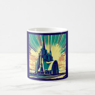 SF Futuristic Church 3 Coffee Mug