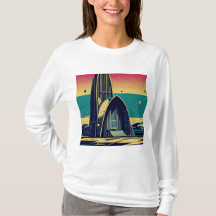 SF Futuristic Church 3 T-Shirt