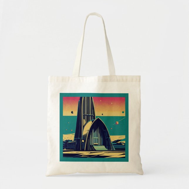 SF Futuristic Church 3 Tote Bag (Front)