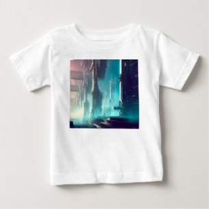 SF Futuristic City 1 Baby T-Shirt