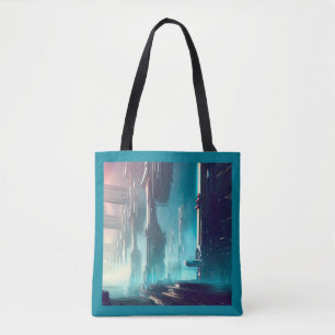 SF Futuristic City 1 Tote Bag