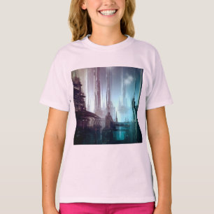 SF Futuristic City 2 T-Shirt