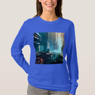 SF Futuristic City 3 T-Shirt