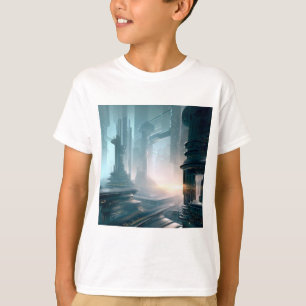 SF Futuristic City 4 T-Shirt