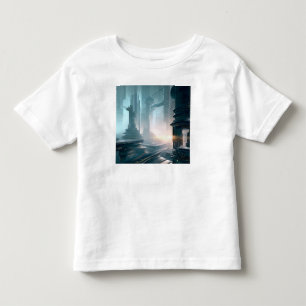 SF Futuristic City 4 Toddler T-Shirt