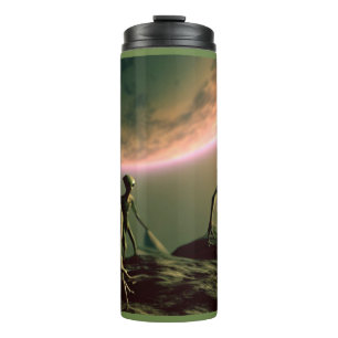 SF Grey Aliens 2 Thermal Tumbler
