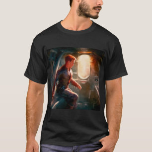 SF Hero Aboard Spaceship 1 T-Shirt