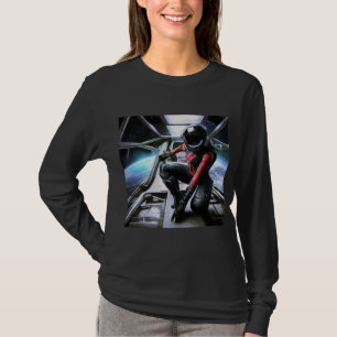 SF Hero Aboard Spaceship 2 T-Shirt