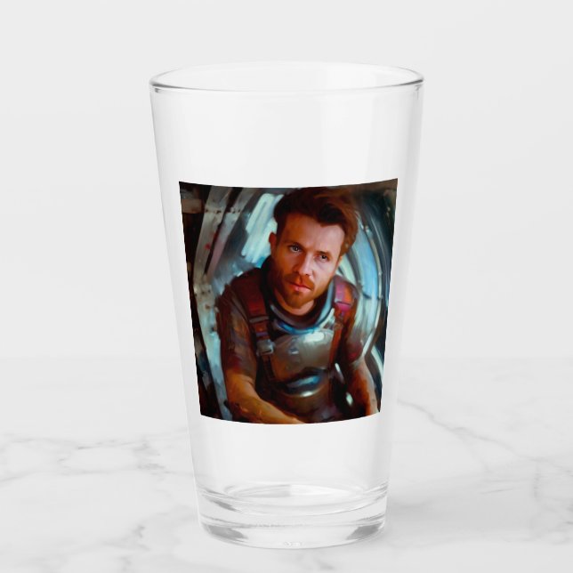 SF Hero Aboard Spaceship 4 Glass (Front)