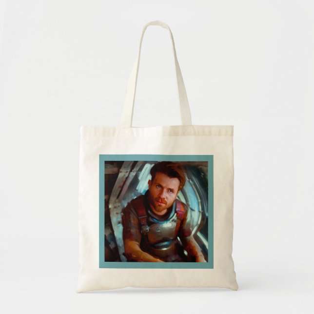 SF Hero Aboard Spaceship 4 Tote Bag (Front)