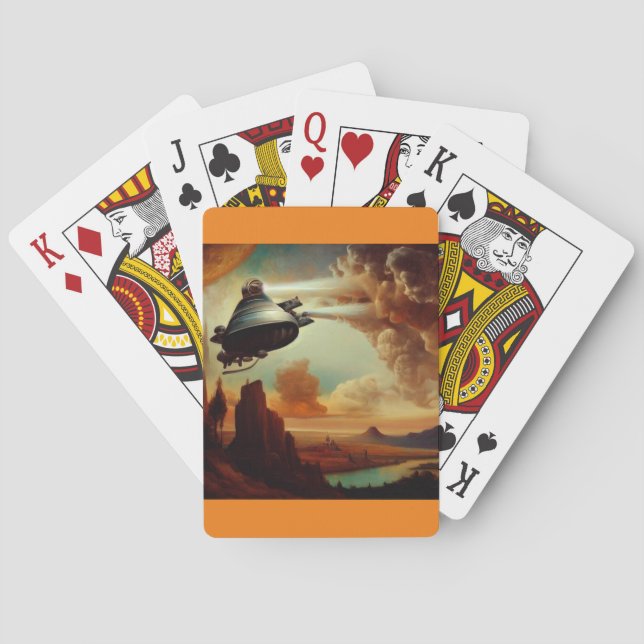 SF Italian Masters (3) Playing Cards (Back)