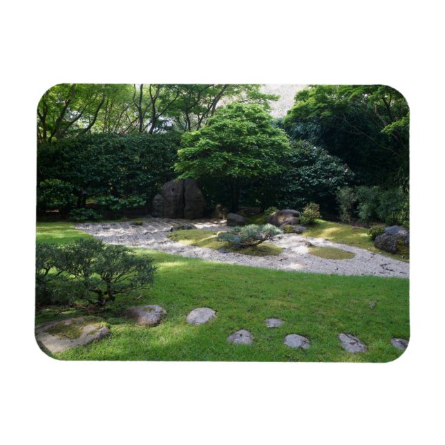 SF Japanese Tea Garden Zen Garden #2 Magnet (Horizontal)