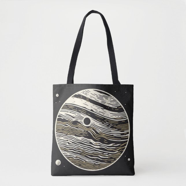 SF Jupiter Woodcut 1 Tote Bag (Front)