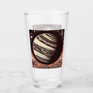 SF Jupiter Woodcut 2 Glass