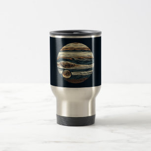 SF Jupiter Woodcut 4 Travel Mug