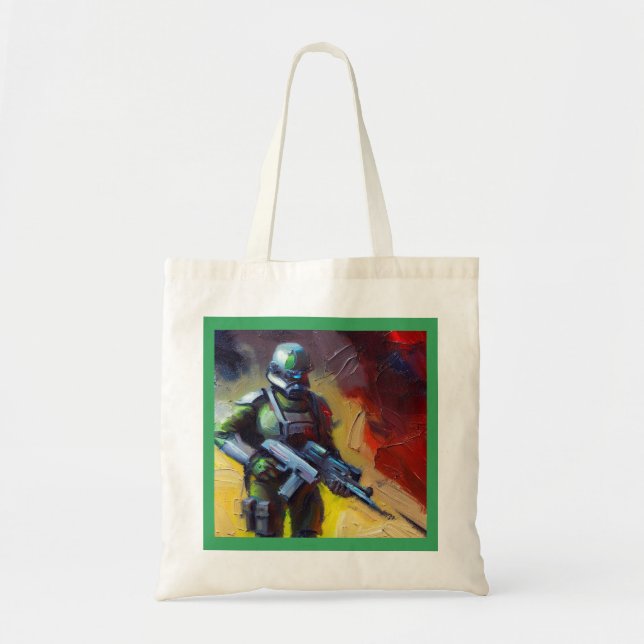 SF - Military Hero 2 Tote Bag (Front)