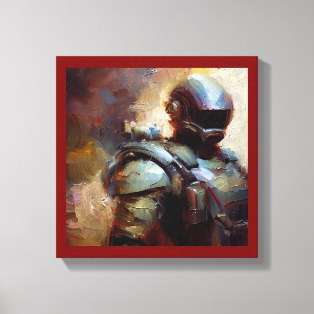 SF - Military Hero 3 Canvas Print (Front)